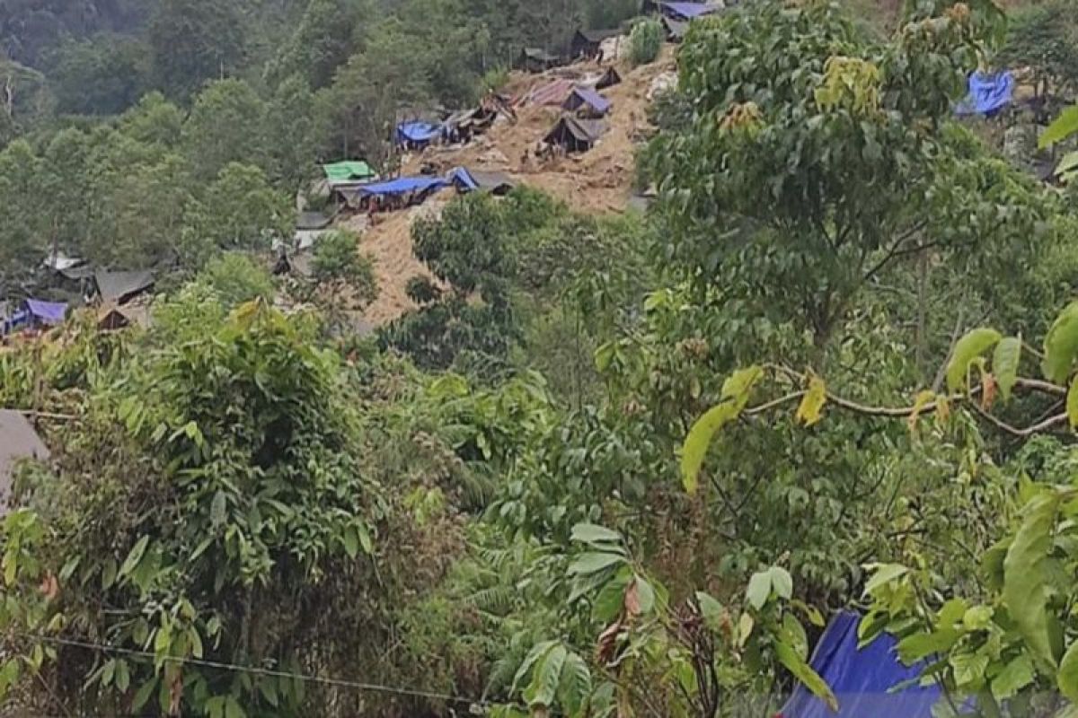 Longsor di Lokasi PETI Dongi-Dongi Poso, Sejumlah Penambang Dilaporkan Terluka